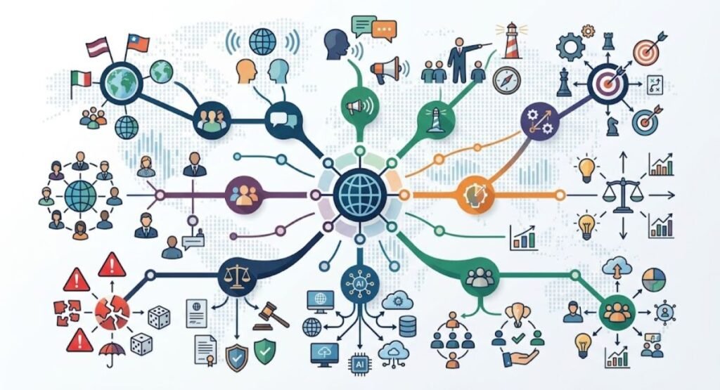 Key elements of the global management challenge model