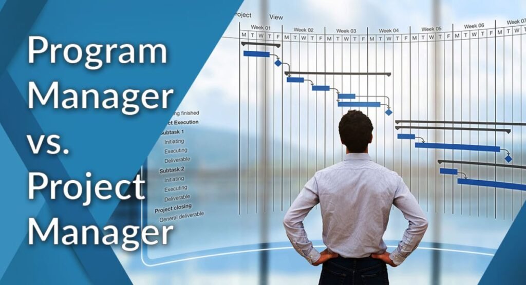 Comparison of program manager and project manager roles and responsibilities