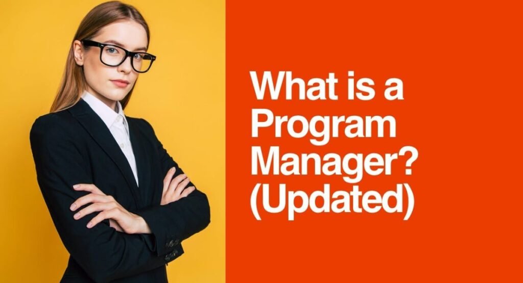 Program manager coordinating multiple related projects toward shared goals