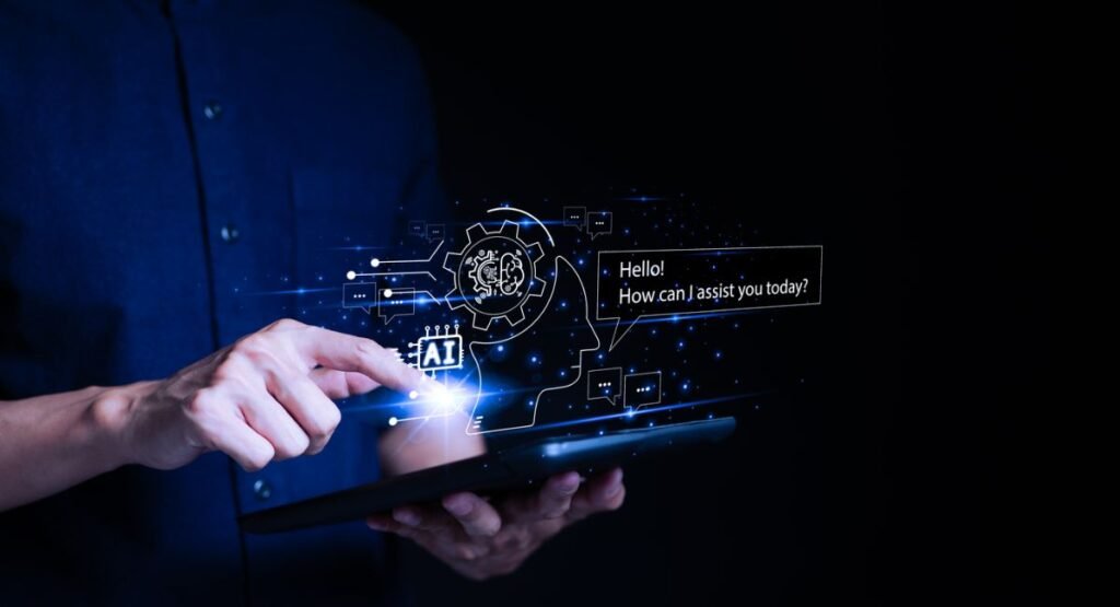 AI connecting business information to patterns summaries and strategic insights